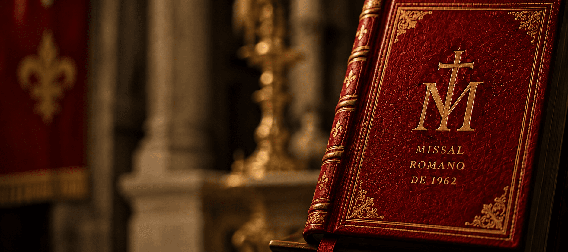 Página do Missale Romanum de 1632, com gravura da Descida do Espírito Santo